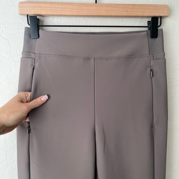 Athleta Stellar Ankle Travel Pants Gray Dusk Violet 4 - Picture 6 of 12